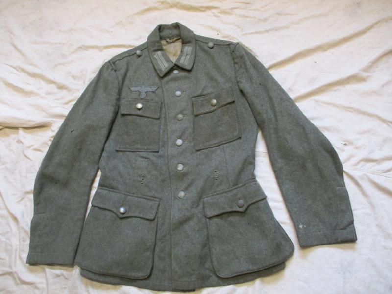 ORIGINAL WW2 GERMAN ARMY 1942 dated M42 TUNIC UPGRADE TO M43