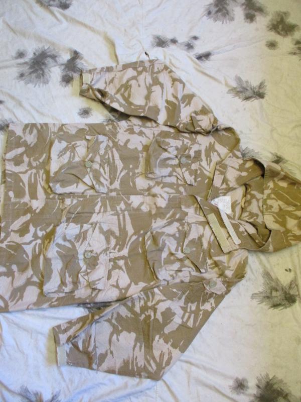 uk custom  made DESERT dpm ddpm RIP STOP COTTON GABARDINE sas windproof SMOCK 180/112 XL