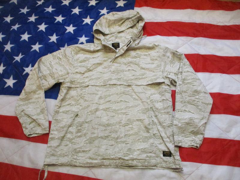 CARHARTT US ARMY VIETNAM WAR tiger stripe SNOW ARCTIC SNOW camo VEGA PULLOVER SMOCK XL