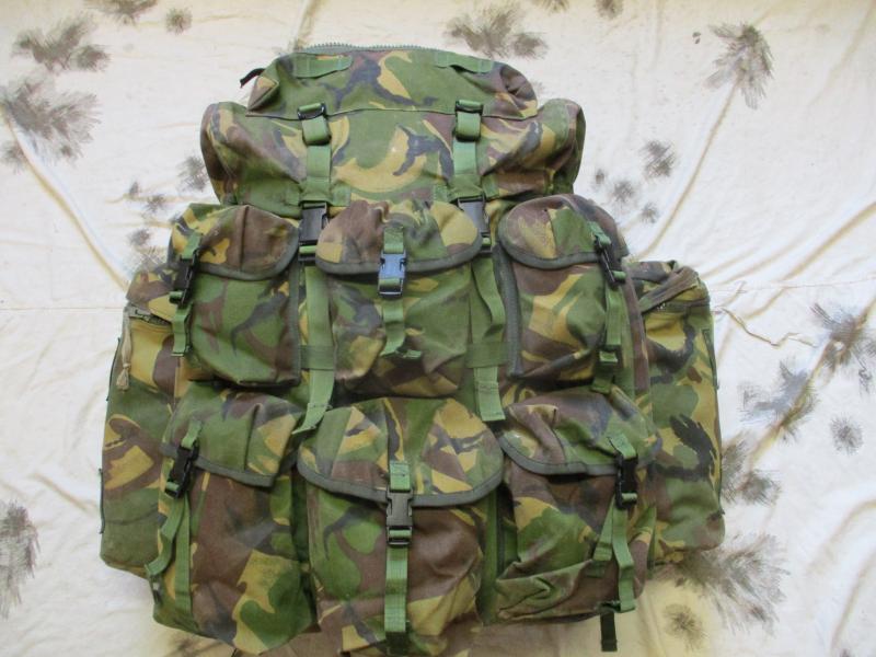 ORIGINAL SAS UKSF ISSUE AIR SUPPORT bergen RUCKSACK field PACK dpm camo