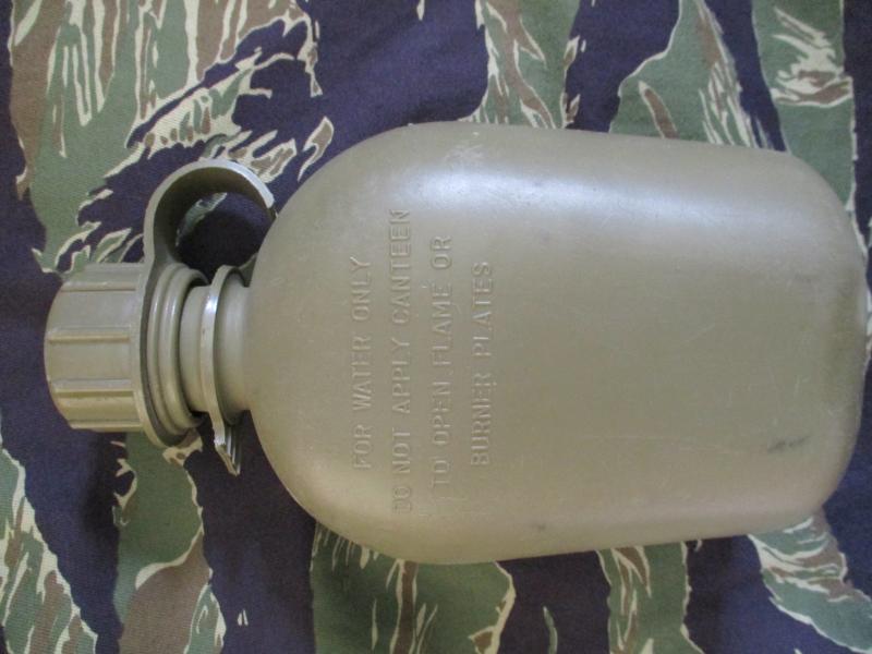 GENUINE 1976 US ARMY USMC issue VIETNAM WAR style 1QT QUART WATER BOTTLE CANTEEN