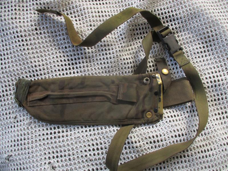 BRITISH ARMY / SAS jungle issue MTP PLCE WEBBING PARANG KHUKRI GOLOK POUCH