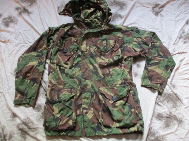 FALKLANDS WAR ERA DPM GABARDINE sas ARCTIC windproof SMOCK no arm fdd pocket