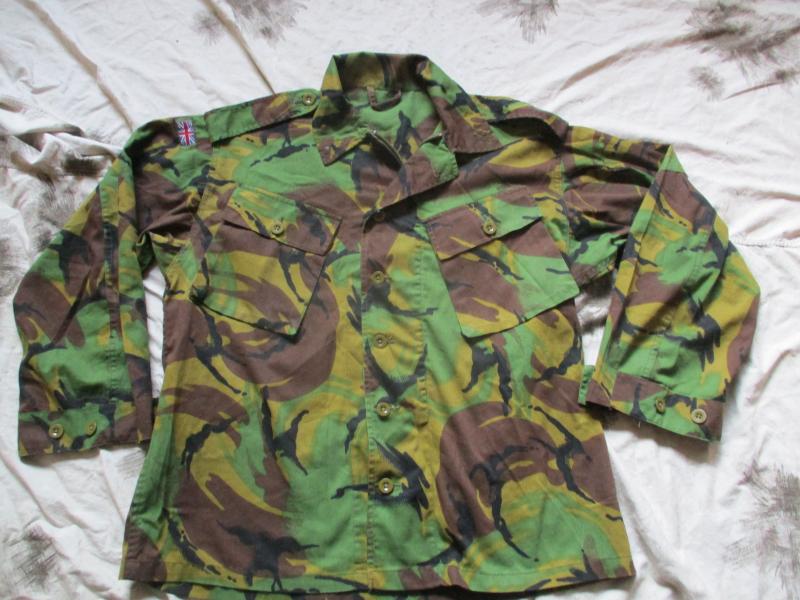 1968 Old skool 68 DPM CAMO JUNGLE TROPICAL COMBAT SHIRT falklands era SIZE  2 large