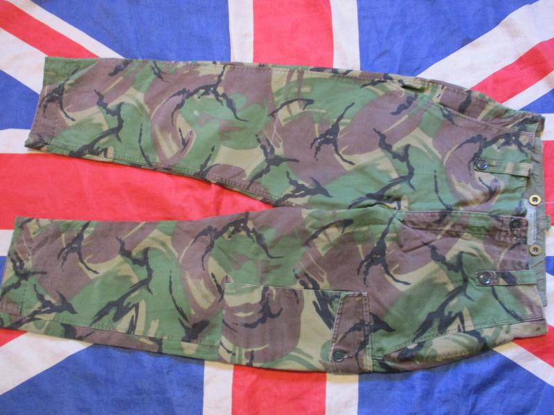 BRITISH ARMY CADET issue 1968 68 P68 DPM COMBAT trousers 1980S FALKLANDS WAR ERA