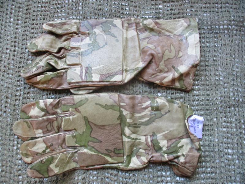 UK ISSUE mtp multicam LEATHER SHOOTING SNIPER shooting COMBAT GLOVES size 12 large xl