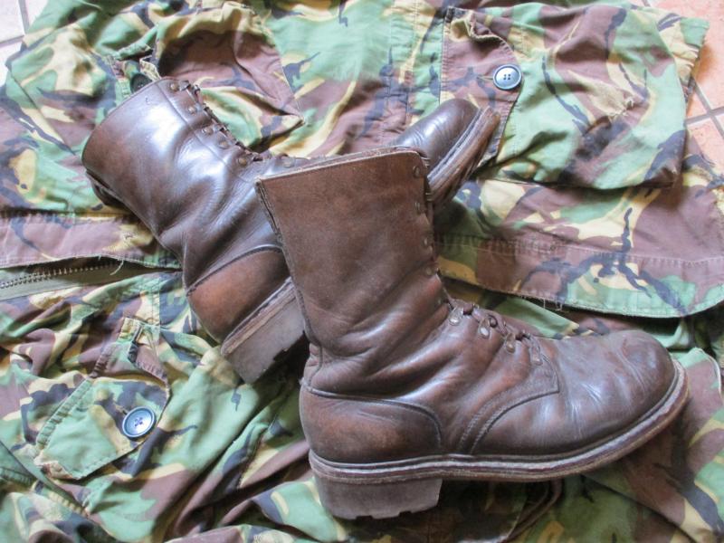 Rare GENUINE early brown GERMAN PARA FALLSCHIRMJAGER BOOTS sas falklands era kit