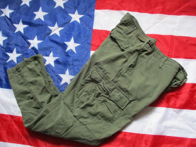 TEESAR 100% COTTON USA BDU combat PANTS TROUSERS m65 Vietnam WAR OG Green 34 to 36