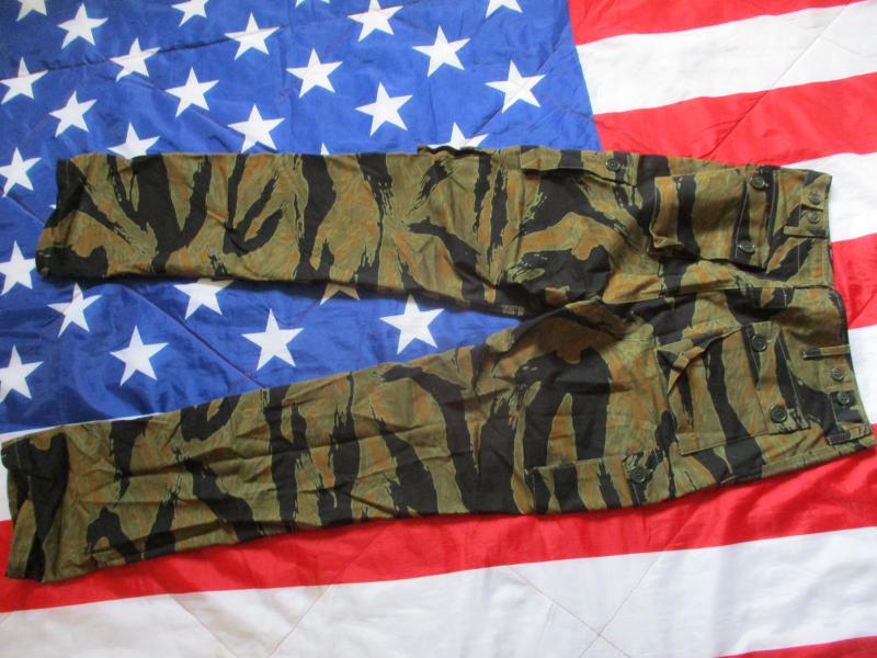 SANTA MARIA CO KOREA Vietnam war VMC TIGER STRIPE SPARSE jungle TROUSERS