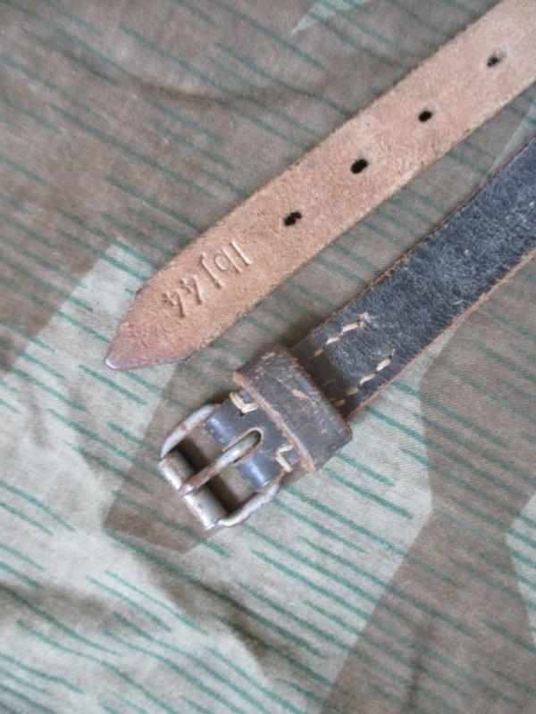 GENUINE GERMAN ARMY Waffen SS WW2 ZELTBHAN ZELT SHELTER PONCHO STRAP 1944 / 43 DATED