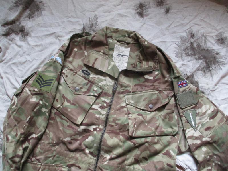 genuine UK issue MTP multicam PARA COMMANDO NCO SMOCK 180/96 Medium