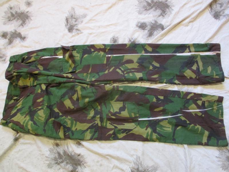 RARE CUSTOM MADE old type 80S DPM miss print JUNGLE TROPICAL COMBAT TROUSERS