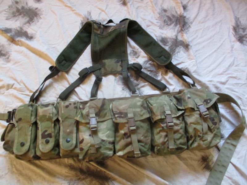 GENUINE DRAGON of Colchester AIRBORNE belt kit STITCH DOWN WEBBING SET PLCE MTP