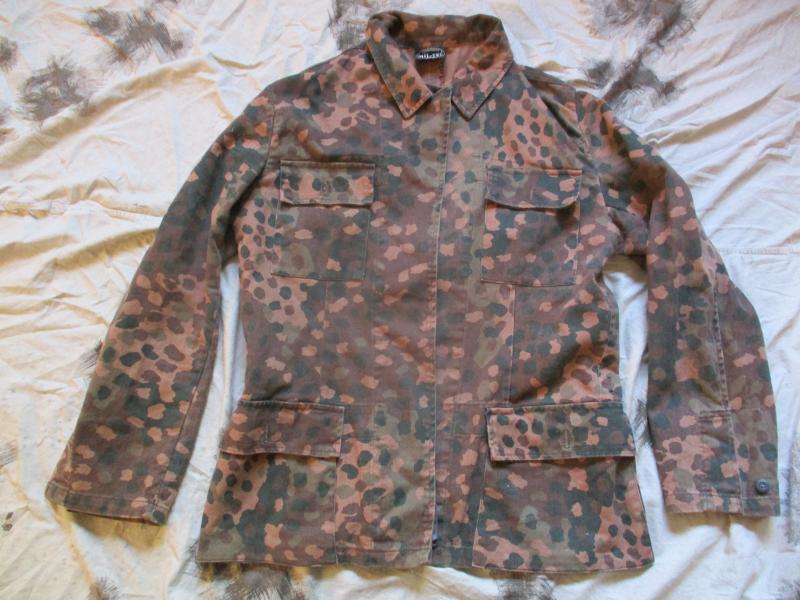 WW2 GERMAN wAFFEN SS 44 PEA DOT CAMO TUNIC MILTEC STURM of GERMANY