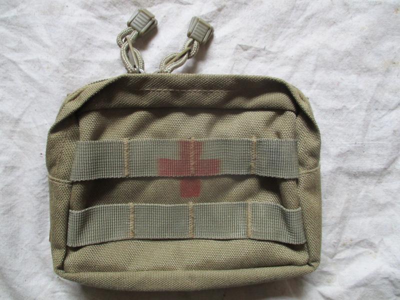 TEMPLAR ASSAULT SYSTEMS MOLLE small admin utility / ifak medic POUCH COYOTE TAN