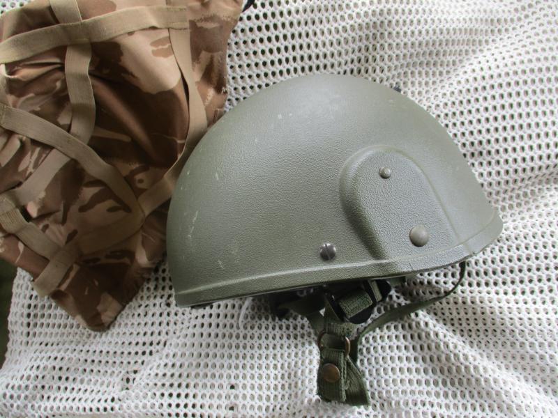 gullf war 1 BRITISH ARMY 1989 / 90 gs MARK 6 MK6 combat BALLISTIC HELMET Medium