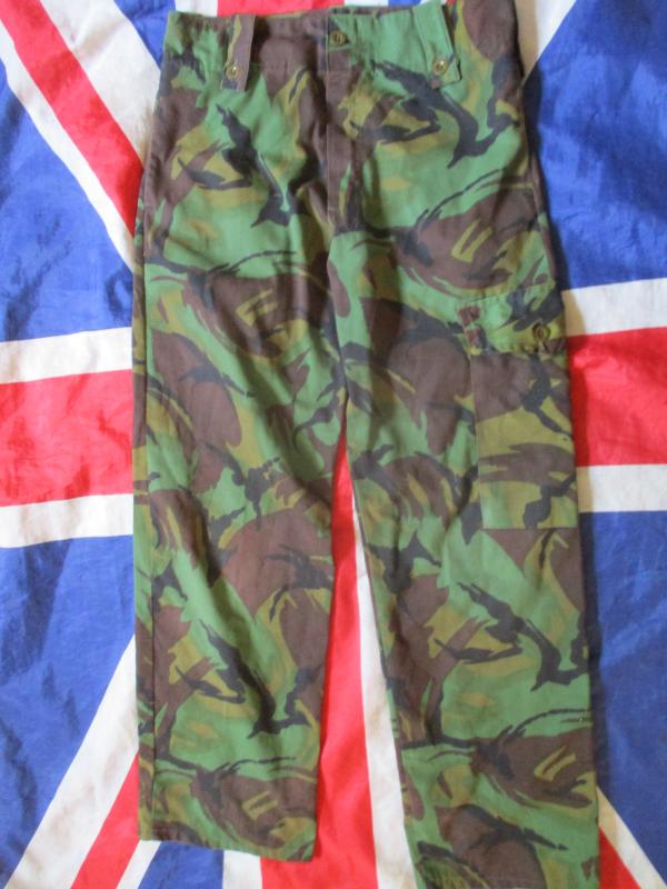 RARE CUSTOM MADE old type 70S bright DPM JUNGLE TROPICAL COMBAT TROUSERS