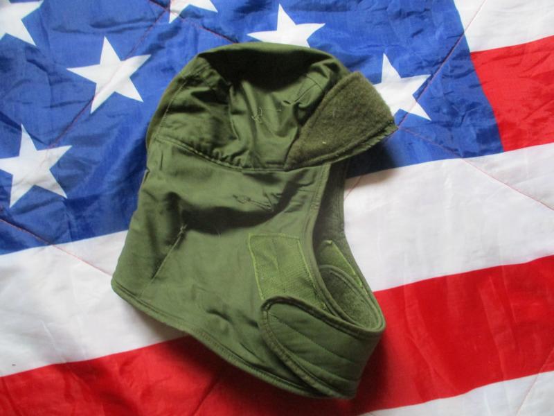 US ARMY USMC issue 1973 Vietnam war hElmet LINER ARCTIC M65 HAT OG GREEN