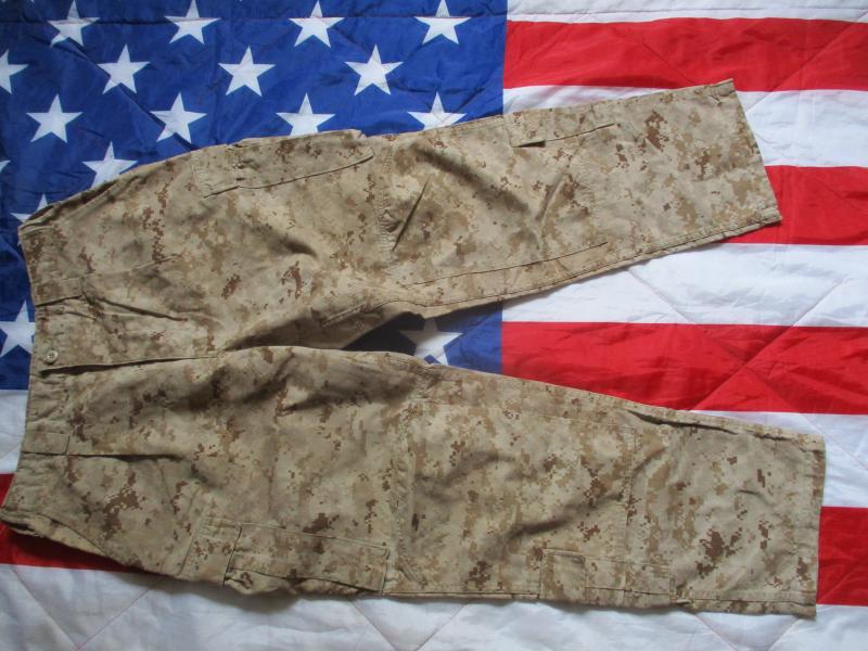 CRYE PRECISION US MARINES USMC MARPAT DESERT marine FROG COMBAT TROUSERS large