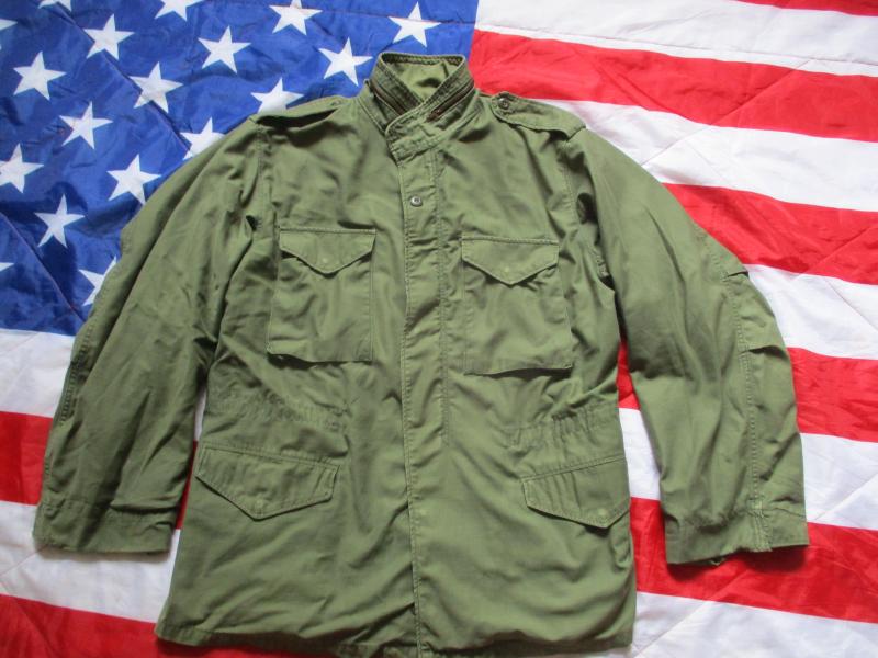 1973 genuine US ARMY ISSUE VIETNAM WAR OG 107 usa M65 COAT COMBAT jacket Large Long  - xl