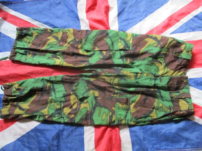 GENUINE Falklands WAR ERA old type 70S DPM JUNGLE TROPICAL COMBAT TROUSERS SIZE 5 mint like new