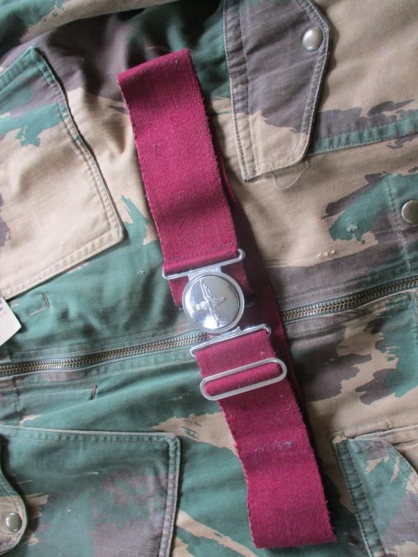 GENUINE PARACHUTE REGIMENT STABLE BELT