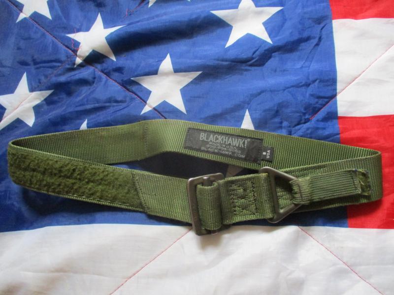 ORIGINAL genuine BLACKHAWK USA CQB RIGGER RIGGERS BELT uksf sas og green SMALL