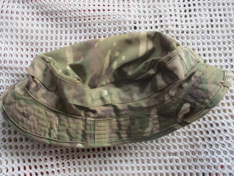GENUINE BRITISH ARMY ISSUE MTP MULTICAM modified BUSH BOONIE JUNGLE HAT 57CM M