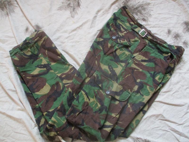 GENUINE ISSUE cotton GABARDINE dpm sas windproof X WAIST TYPE TROUSERS modified