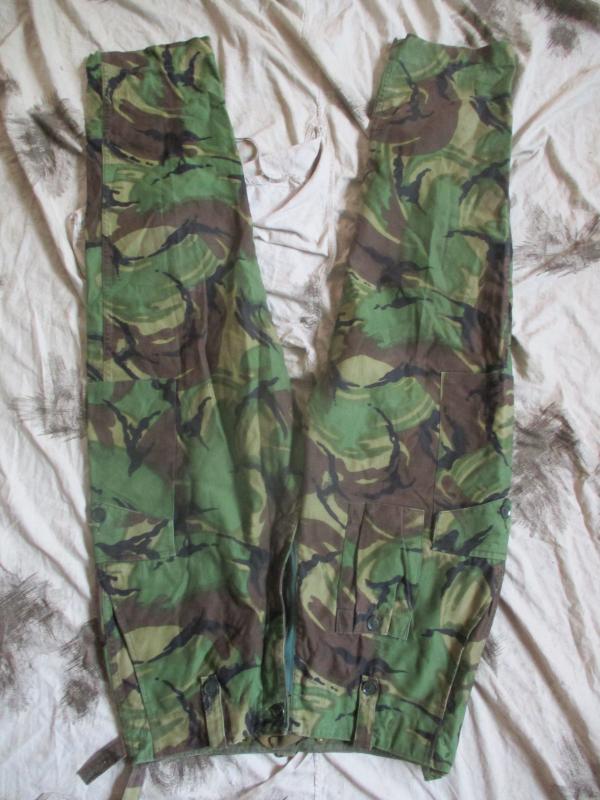 BRITISH ARMY ISSUE 1968 68 DPM CAMO COMBAT trousers pants FALKLANDS WAR size 2 medium 34