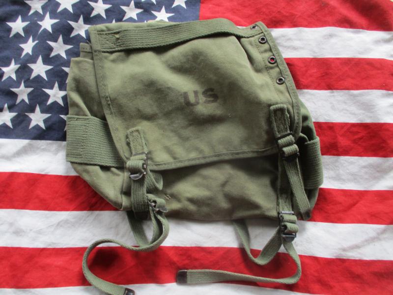 M1956 US ARMY issue VIETNAM WAR M56 WEBBING 1st PATTERN BUTT PACK