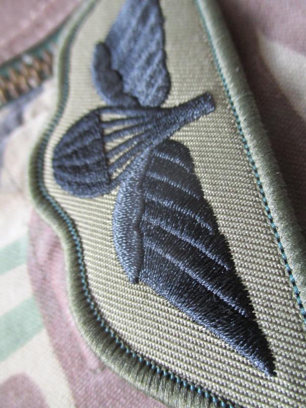 CURRENT BRITISH ARMY PARACHUTE REGIMENT AIRBORNE FORCES PARACHUTE WINGS subdued