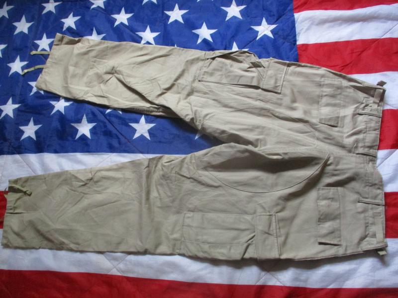 GENUINE propper USA BDU combat cargo PANTS TROUSERS m65 DESERT khaki LARGE R