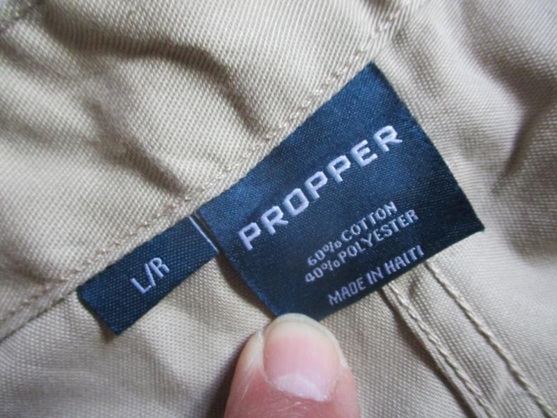GENUINE propper USA BDU combat cargo PANTS TROUSERS m65 DESERT khaki LARGE R