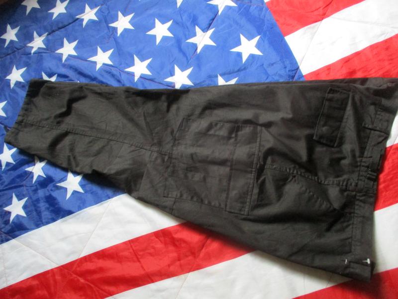 GENUINE rotcho USA BDU combat cargo PANTS TROUSERS m65 sf / police BLACK XL s