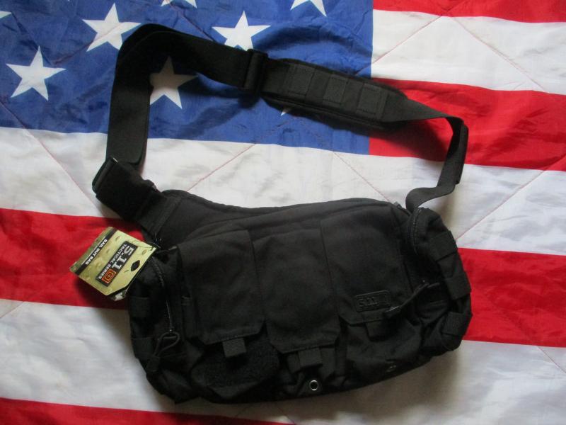 5.11 Tactical 511 BAIL OUT battle BAG 9L 1050D Denier Nylon Molle BLACK NEW