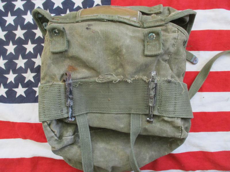 US ARMY / USMC issue VIETNAM WAR M1956 M56 WEBBING 2nd PATTERN BUTT PACK