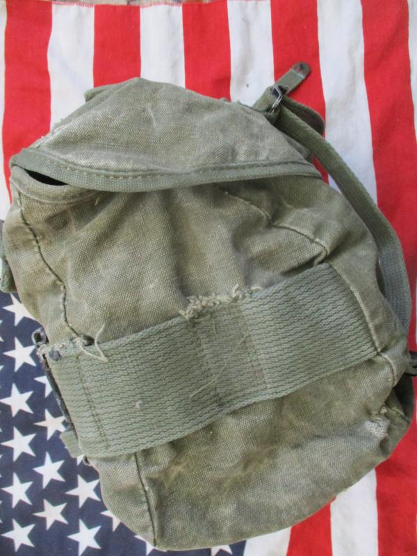 US ARMY / USMC issue VIETNAM WAR M1956 M56 WEBBING 2nd PATTERN BUTT PACK