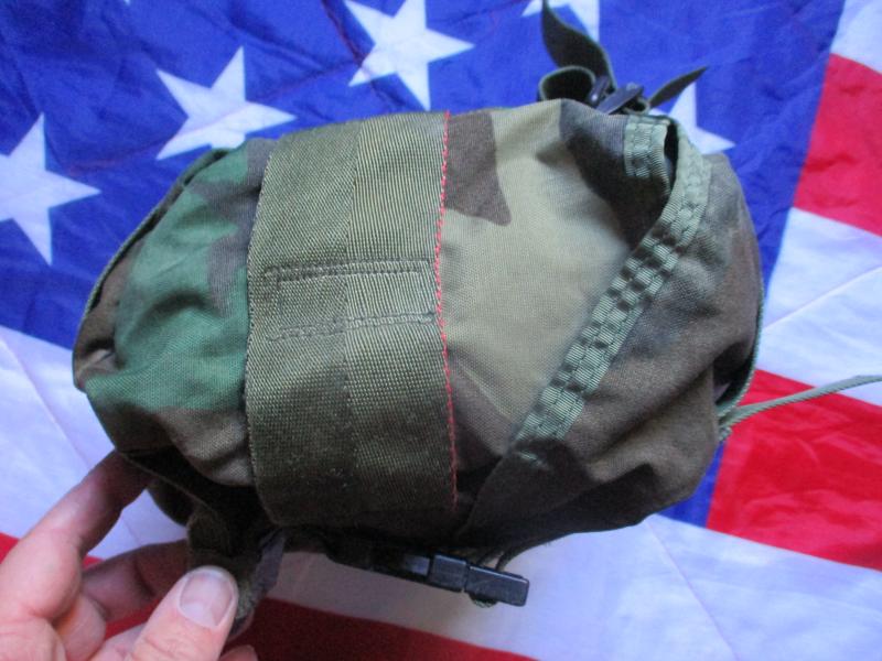 rare US ARMY / USMC issue ALICE / CFP90 90'S LBE WEBBING m81 woodland camo BUTT PACK