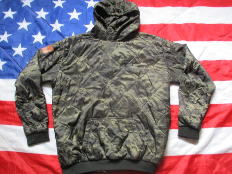 WIDOW ONE ZERO multicam / mtp black WOOBIE poncho liner JACKET medium