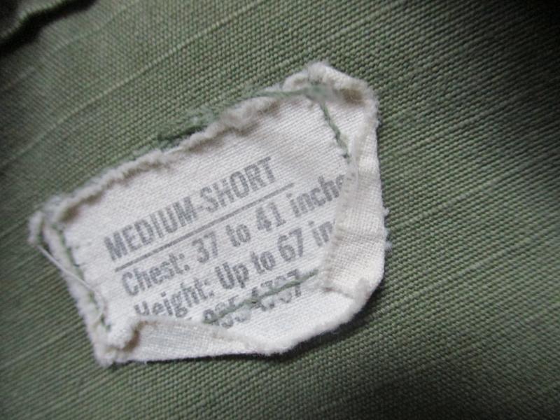 1969 VIETNAM WAR US ARMY SLANT POCKET OG107 GREEN Jungle combat modified JACKET COAT M s