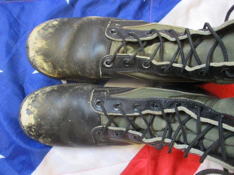 genuine US ARMY VIETNAM WAR issue GENESCO CIC JUNGLE COMBAT BOOTS us 10 n UK 9 n