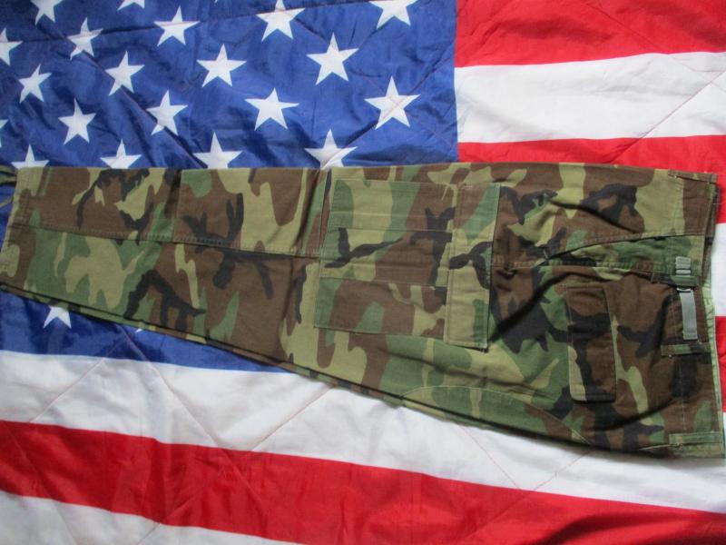 GENUINE issue USA us AMERICAN woodland CAMO BDU combat PANTS TROUSERS m65 ML 35