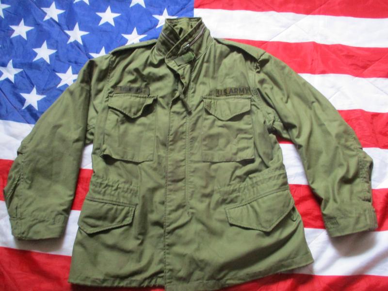 1969 ALPHA INDUSTRIES genuine US ARMY ISSUE VIETNAM WAR OG 107 M65 COAT COMBAT jacket Medium Short TO large
