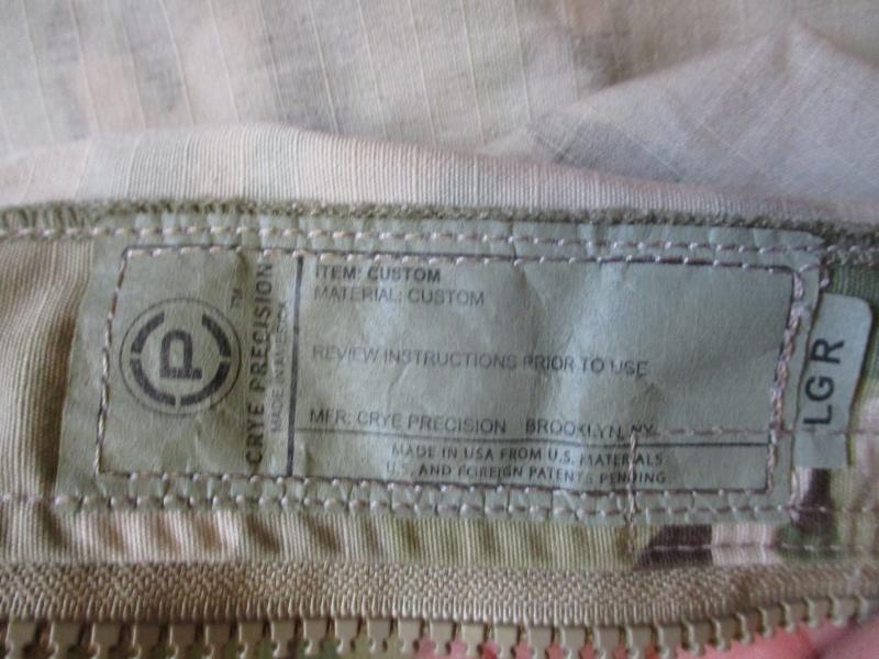 REAL GEN 2 CRYE PRECISION multicam FIELD SHIRT JACKET combat LARGE REGULAR - XL