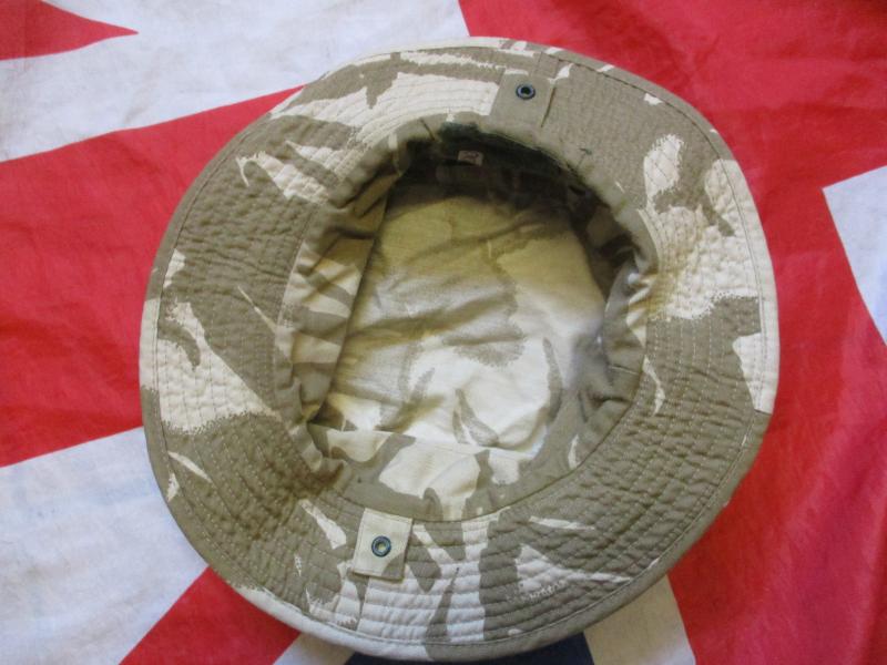 GENUINE issue gulf war 1 - iraq DESERT DPM DDPM BUSH BOONIE HAT 58CM MEDIUM