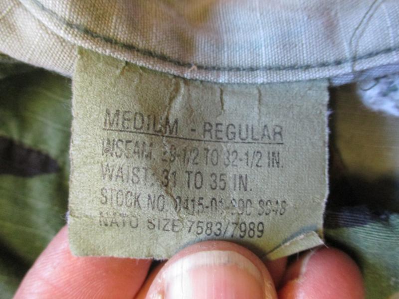 GENUINE USA US ARMY / USMC / NAVY SEAL issue M81 woodland CAMO BDU combat PANTS TROUSERS Medium regular