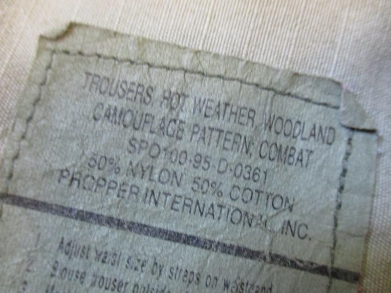 GENUINE USA US ARMY / USMC / NAVY SEAL issue M81 woodland CAMO BDU combat PANTS TROUSERS Medium regular