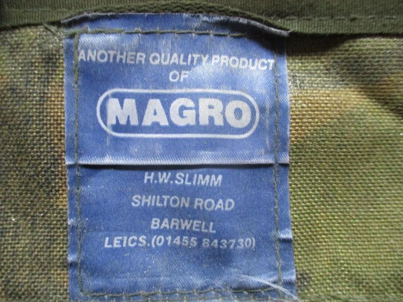 MAGRO 1990'S ERA NI northern Ireland plce CHEST rig WEBBING dpm CAMO