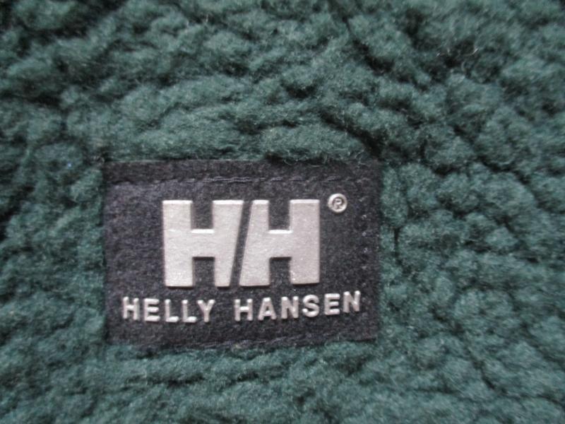 Original HELLY HANSEN 80's - 90s era FUR FLEECE super warm FIELD JACKET L -XL